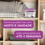 Anti Mofo Secar Original 9x180g Lavanda: remove umidade e perfuma o ambiente com cheiro de limpeza. - Imagem 8
