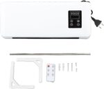 Luocute Aquecedor de Parede 1500W: aquece rápido, economiza espaço, possui controle remoto e toalheiro para banheiro e quarto. - Imagem 7
