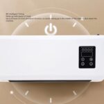 Luocute Aquecedor de Parede 1500W: aquece rápido, economiza espaço, possui controle remoto e toalheiro para banheiro e quarto. - Imagem 8