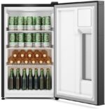 Electrolux Cervejeira Home Bar EB100 100L Frost Free, porta de vidro preta, ideal para cervejas sempre na temperatura certa. - Imagem 3