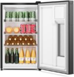 Electrolux Cervejeira Home Bar EB100 100L Frost Free, porta de vidro preta, ideal para cervejas sempre na temperatura certa. - Imagem 4