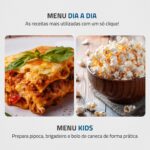 Micro-ondas Mondial Espelhado 34L 1400W 220V: potência, praticidade e design moderno para sua cozinha. - Imagem 5