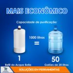 Purificador de Água Acqua Bella Lorenzetti: água limpa e saudável com instalação prática e troca fácil de refil. - Imagem 8