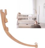 Braço móvel para berço Yinhing: fixação segura, instalação fácil e suporte dobrável para brinquedos do bebê - Imagem 5