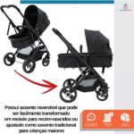 Carrinho Baby Style Magnus 2 em 1: conforto, segurança e praticidade para passeios do recém-nascido aos 3 anos. - Imagem 4