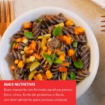 Urbano Macarrão de Arroz e Feijão Preto Parafuso 500 g: nutritivo, leve e sem glúten para uma alimentação saudável. - Imagem 3
