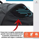 Carrinho Baby Style Magnus 2 em 1: conforto, segurança e praticidade para passeios do recém-nascido aos 3 anos. - Imagem 6