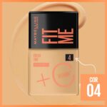 Maybelline NY Fit Me Fresh Tint: glow natural, controle da oleosidade e FPS 50 para uma pele uniforme. - Imagem 6