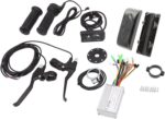 VINGVO Kit Conversão Bicicleta Elétrica 15A 36V/48V 250W com Display S810, ideal para upgrade completo e fácil instalação - Imagem 5