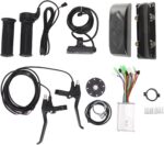 VINGVO Kit Conversão Bicicleta Elétrica 15A 36V/48V 250W com Display S810, ideal para upgrade completo e fácil instalação - Imagem 6