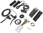 VINGVO Kit Conversão Bicicleta Elétrica 15A 36V/48V 250W com Display S810, ideal para upgrade completo e fácil instalação - Imagem 8