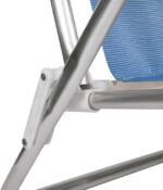 Mor Cadeira Reclinável 8 Posições em Alumínio Azul: conforto, resistência e ajuste ideal para relaxar - Imagem 10