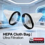 Bolsa HEPA 2Ke2105000 para aspirador Hoover e Royal: filtragem eficiente e compatibilidade ideal para reposição profissional. - Imagem 3