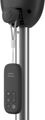 Philips Walita Ventilador de Coluna, 40cm, Controle Remoto, Preto, 130W, 6 Hélices, 3 Velocidades, Timer 12h, Série 1500 - Imagem 7