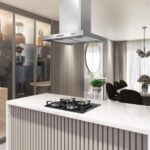 Coifa Ilha Nardelli Retangular 60cm Inox: design moderno e eficiência para sua cozinha. - Imagem 3