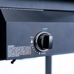 Churrasqueira A Gás Portátil Frank Grill com 2 queimadores, mobilidade e controle preciso para assados práticos e saborosos. - Imagem 5