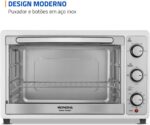 MONDIAL Forno Elétrico 52L Grand Family II: 1800W e 52L para assar, tostar e gratinar com praticidade. - Imagem 6