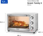 MONDIAL Forno Elétrico 52L Grand Family II: 1800W e 52L para assar, tostar e gratinar com praticidade. - Imagem 8