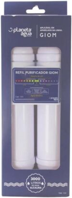 Refil Filtro Purificador de Água Giom Planeta Água para reposição prática e água sempre filtrada. - Imagem 5