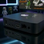 Arcadian Box Console Retro: multijogos 4K HDMI com 2 controles USB e compatibilidade com PS1, N64, SNES e arcade. - Imagem 7