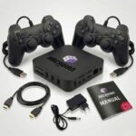Arcadian Box Console Retro: multijogos 4K HDMI com 2 controles USB e compatibilidade com PS1, N64, SNES e arcade. - Imagem 9