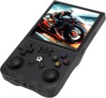 Console de Jogo Portátil retrô 128GB: tela IPS 720x720, bateria 4000mAh e mais de 60 emuladores para jogar em qualquer lugar. - Imagem 5