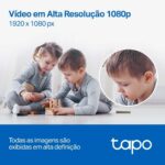 TP-Link Tapo C200: câmera Wi-Fi 360° 1080p com visão noturna e áudio bidirecional para sua segurança. - Imagem 3