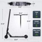 FREEDARE Pro Stunt Scooters: leve, resistente e ideal para iniciantes em truques, crianças, adolescentes e adultos. - Imagem 4