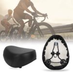 Assento de Bicicleta Luqeeg Ergonômico, confortável e antiderrapante para bicicletas elétricas e dobráveis, com trilho de aço resistente - Imagem 3