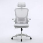 Cadeira ergonômica com apoio lombar ajustável e mesh respirável para máximo conforto no home office. - Imagem 6