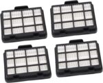 Filtros de aspirador 4 peças: alta compatibilidade, fácil instalação e filtragem eficiente para C6, C7, C91, C1, Lady e R1. - Imagem 3