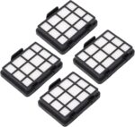 Filtros de aspirador 4 peças: alta compatibilidade, fácil instalação e filtragem eficiente para C6, C7, C91, C1, Lady e R1. - Imagem 5