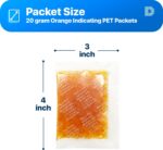 Pacotes Dry & Dry 20g Indicador Recarregável para Umidade: absorção rápida e reutilização premium, 30 unidades - Imagem 6