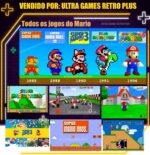 Video Game Retro Premium com 164 mil jogos, 4 controles e versão atualizada para diversão instantânea. - Imagem 4