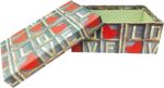 Kit 10 Caixas para Presente VMP Love You, rígidas e prontas para uso, ideais para presentes e lembranças elegantes. - Imagem 3