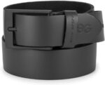 Cinto Masculino com regulagem de tamanho em couro soleta, conforto e estilo casual para o dia a dia. - Imagem 3
