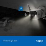 Tapo C320WS: câmera externa 2K QHD com visão noturna colorida e detecção IA para máxima segurança. - Imagem 5