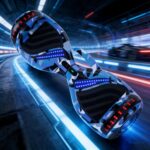 Hoverboard AZULCAM com Bluetooth, LED e 500W: mais estabilidade, diversão e desempenho para qualquer terreno. - Imagem 4