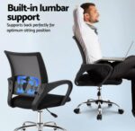 Cadeira de Escritório Ergonômica Stoel Start: conforto, apoio lombar e encosto mesh respirável para home office e estudo. - Imagem 3