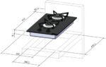 Fischer Cooktop 2 Bocas em Vidro Preto, acendimento superautomático e queimadores potentes para sua cozinha - Imagem 5