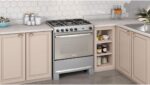 Fogão Suggar Select 5 bocas com tripla chama, mesa de inox, forno 90 L e acendimento automático - Imagem 6