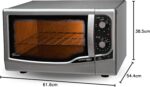 Forno elétrico Fischer Gourmet Grill 44L: assa, doura, tosta e gratina com timer de 120 min e lâmpada interna. - Imagem 7