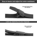 Cinto masculino casual de nylon resistente, ideal para estudantes e treinamento militar, com várias cores disponíveis - Imagem 3