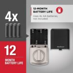 Kwikset SmartCode 270: fechadura eletrônica sem chave com trava automática e códigos personalizados para mais segurança e praticidade. - Imagem 6