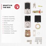 Kwikset SmartCode 270: fechadura eletrônica sem chave com trava automática e códigos personalizados para mais segurança e praticidade. - Imagem 8
