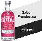 Vodka Absolut Raspberri 750 ml: sabor leve e versátil, perfeita para drinks, com embalagem sustentável em vidro reciclado. - Imagem 2