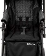 Cosco Kids Carrinho de Bebê Reverse Preto Rajado, conforto e praticidade com alça reversível e 3 posições de inclinação. - Imagem 10
