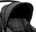 Cosco Kids Carrinho de Bebê Reverse Preto Rajado, conforto e praticidade com alça reversível e 3 posições de inclinação. - Imagem 12