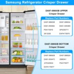 Gaveta Samsung DA97-08693B/DA97-08692B resistente, compatível com vários modelos, fácil de instalar e comprar com confiança - Imagem 4