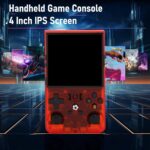 Console de Jogos Portátil R36MAX com joysticks 3D duplos, tela IPS 4" e bateria 4000mAh para jogar mais onde quiser. - Imagem 6